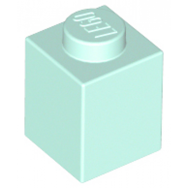 light aqua brick 1 x 1
