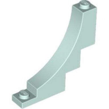 light aqua arch 1 x 5 x 4 inverted
