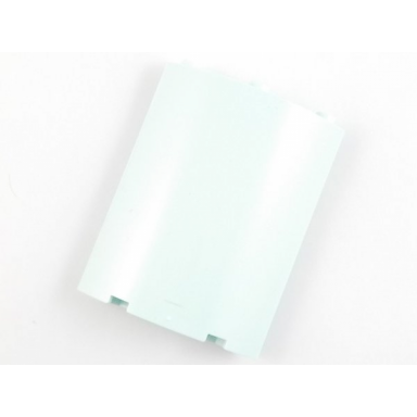 light aqua cylinder quarter 4 x 4 x 6