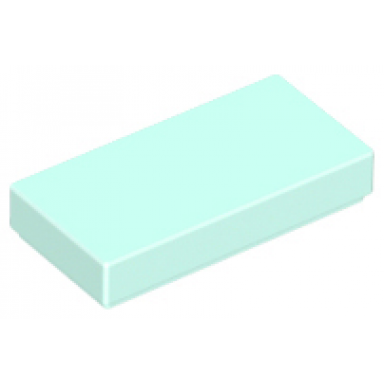 light aqua tile 1 x 2