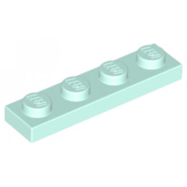 light aqua plate 1 x 4