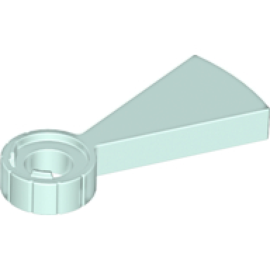 light aqua stairs spiral step