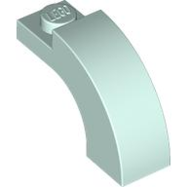 light aqua arch 1 x 3 x 1 2 3 curved top