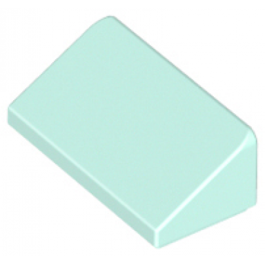 light aqua slope 30 1 x 2 x 2 3