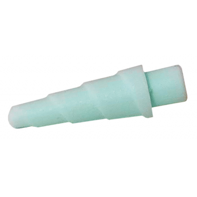 light aqua horn unicorn spiral