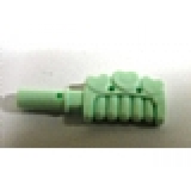 light aqua friends accessories comb with handle and 3 hearts