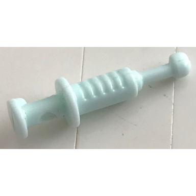 light aqua friends accessories medical syringe