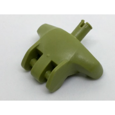 olive green rancor paw with pin
