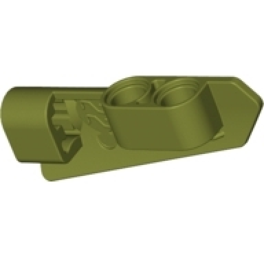 olive green technic panel fairing 22 very small smooth side a