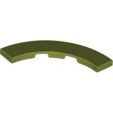 olive green tile round corner 4 x 4 macaroni