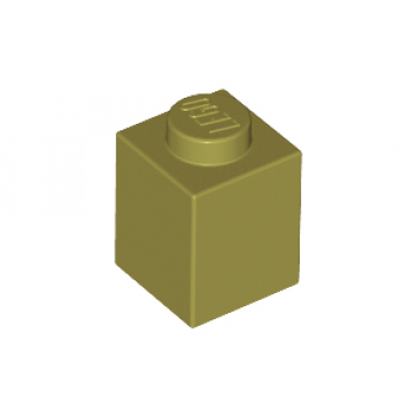 olive green brick 1 x 1