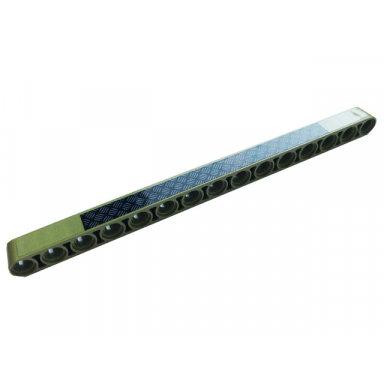 olive green technic liftarm thick 1 x 15 with tread plate pattern sticker - set 42110