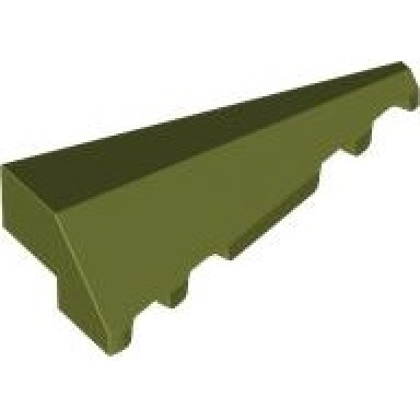 olive green wedge 5 x 2 right