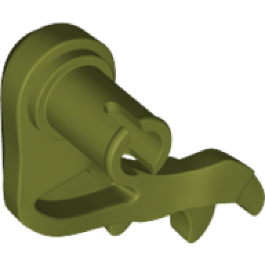 olive green dinosaur leg small front carnotaurus stygimoloch left