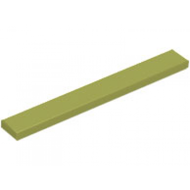 olive green tile 1 x 8