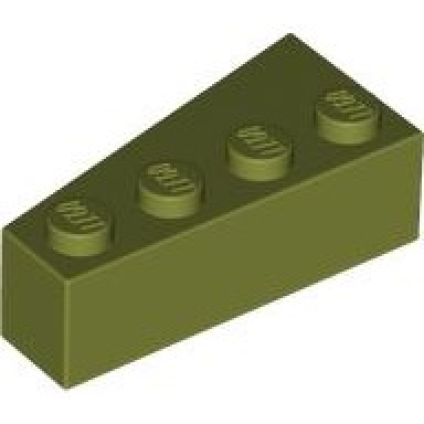 olive green wedge 4 x 2 right