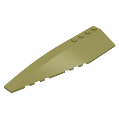 olive green wedge 12 x 3 left