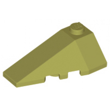 olive green wedge 4 x 2 triple left