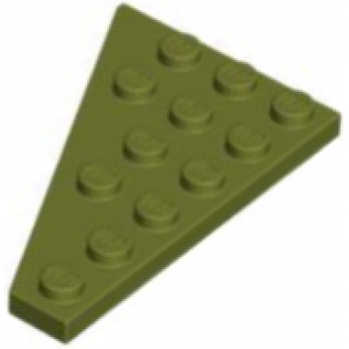 olive green wedge plate 6 x 4 right