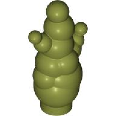 olive green column of bubbles