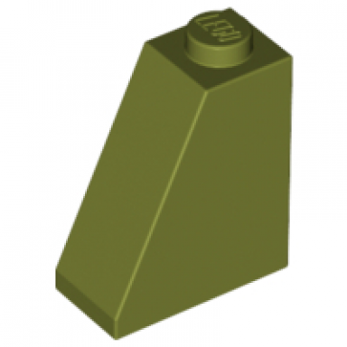 olive green slope 65 2 x 1 x 2