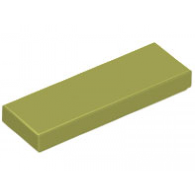olive green tile 1 x 3