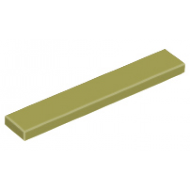olive green tile 1 x 6