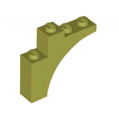 olive green arch 1 x 4 x 3