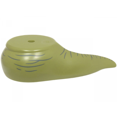 olive green lower body with tail short sw jabba the hutt with dark bluish gray wrinkles pattern