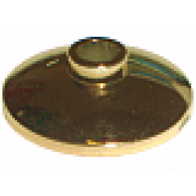 chrome gold dish 2 x 2 inverted radar