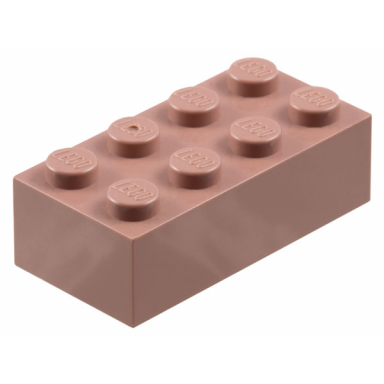 sand red brick 2 x 4