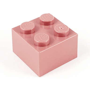 sand red brick 2 x 2