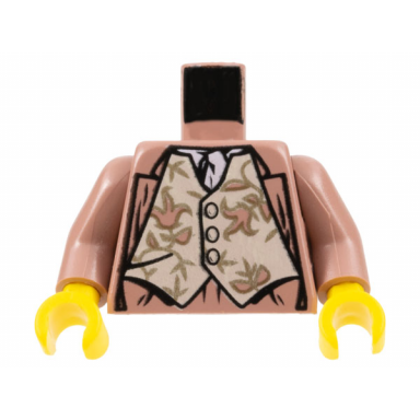sand red torso harry potter gilderoy tan vest pattern sand red arms yellow hands