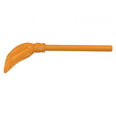 earth orange minifigure utensil broom