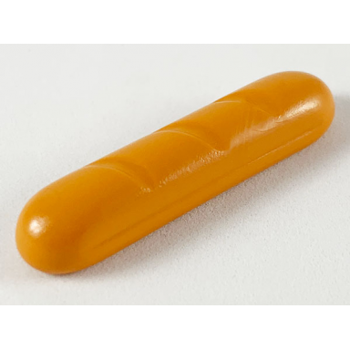 earth orange bread baguette