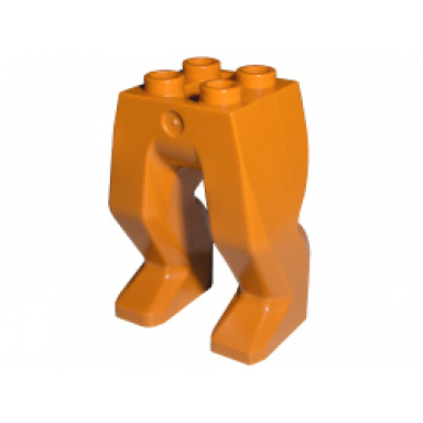 earth orange creature hips and legs