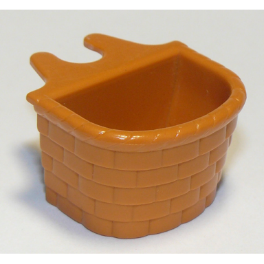 earth orange fabuland utensil basket