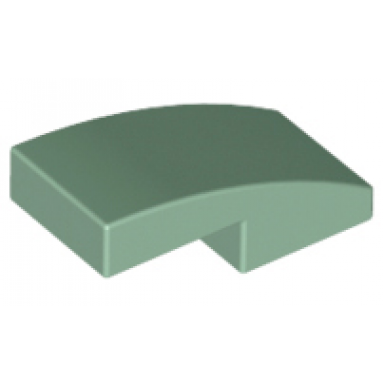sand green slope curved 2 x 1 x 2 3