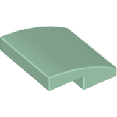 sand green slope curved 2 x 2 x 2 3