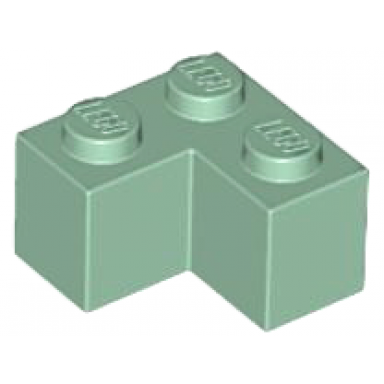 sand green brick 2 x 2 corner