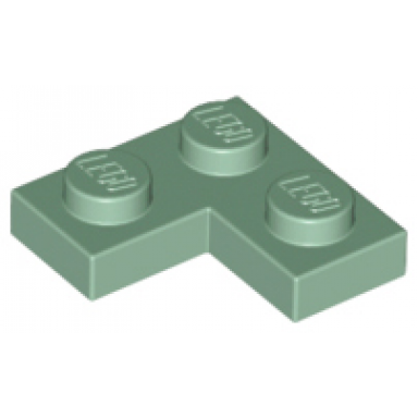 sand green plate 2 x 2 corner
