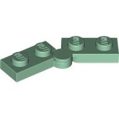sand green hinge plate 1 x 4 swivel 2429 2430