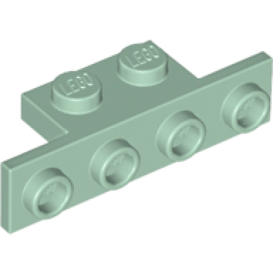 sand green bracket 1 x 2 - 1 x 4