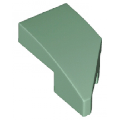 sand green wedge 2 x 1 x 2 3 left