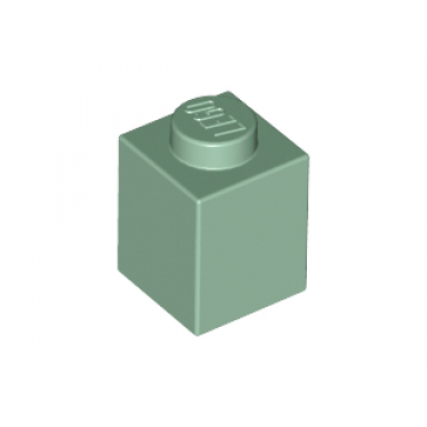 sand green brick 1 x 1