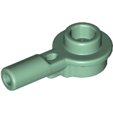 sand green bar 1l with 1 x 1 round plate with hollow stud