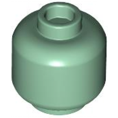 sand green minifigure head plain