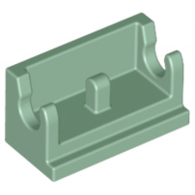 sand green hinge brick 1 x 2 base