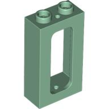 sand green window 1 x 2 x 3 train