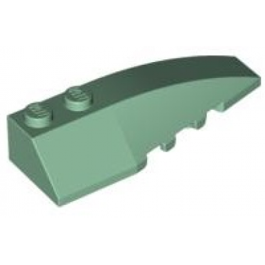 sand green wedge 6 x 2 right